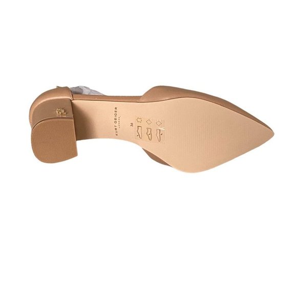 Kurt Geiger London Burlington Camel Leather Block - Picture 5 of 6